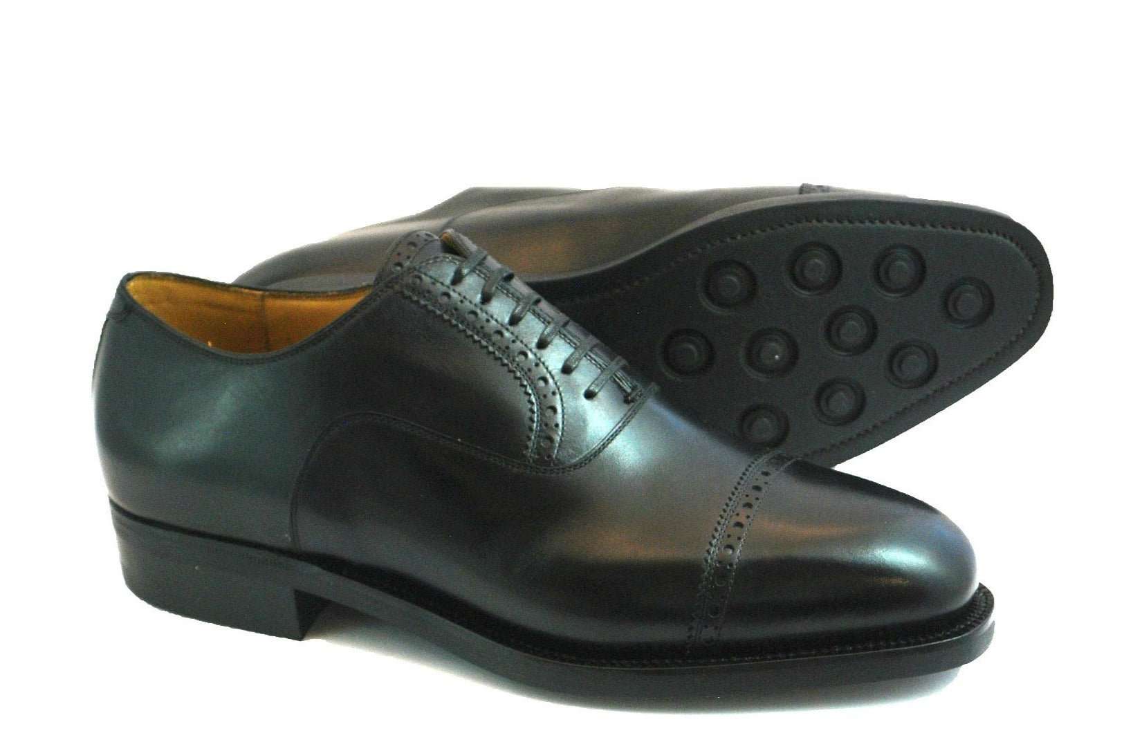OXFORD SEMI - FULL BROGUE WITH TOE CAP CALF LEATHER - Rivolta 1883