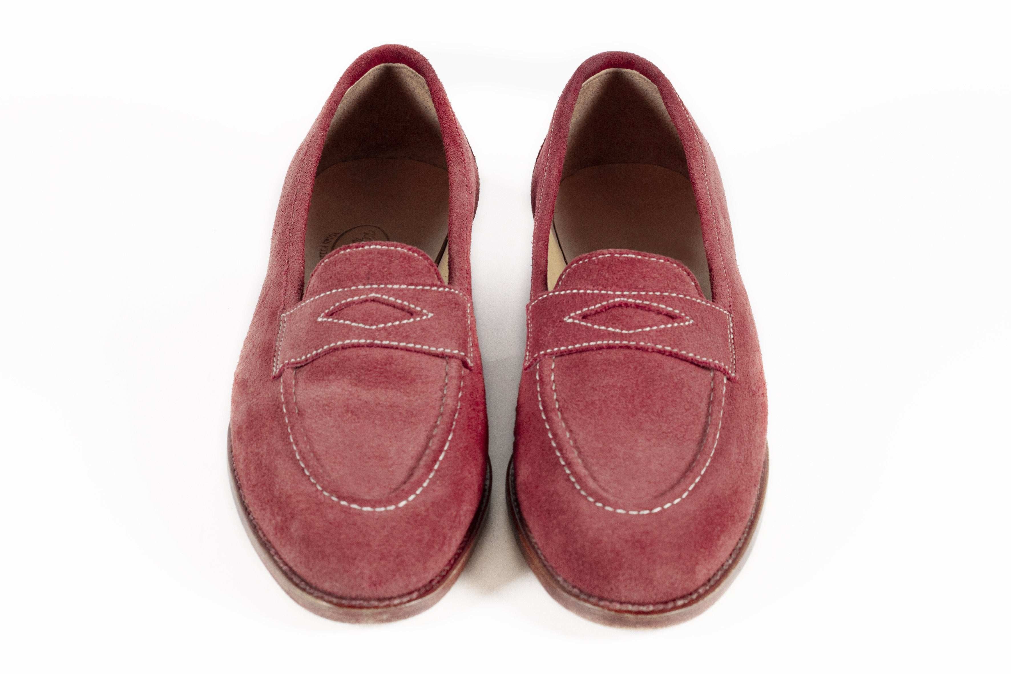WOMAN LOAFER WITH PENNY STRAP SUEDE LEATHER - Rivolta 1883