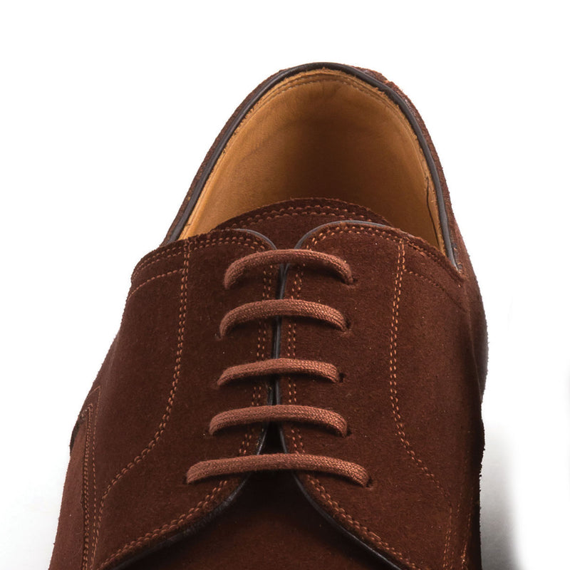 DERBY PLAIN FIVE EYELETS WITH TOE CAP