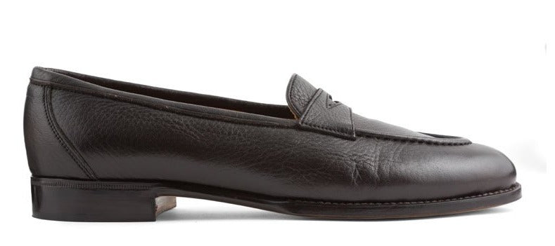 LOAFER WITH PENNY STRAP CALF LEATHER HAND WELTED BLAKE STITCHES