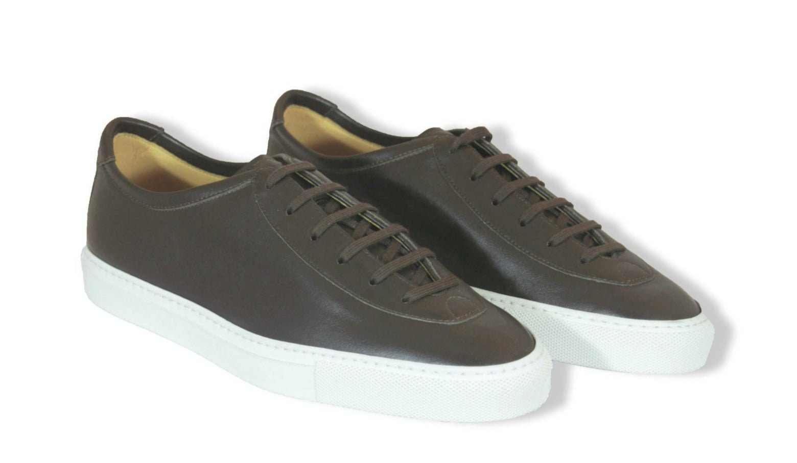 MyWay Oxford - Brown sneaker calf leather and stitches sole - Rivolta 1883