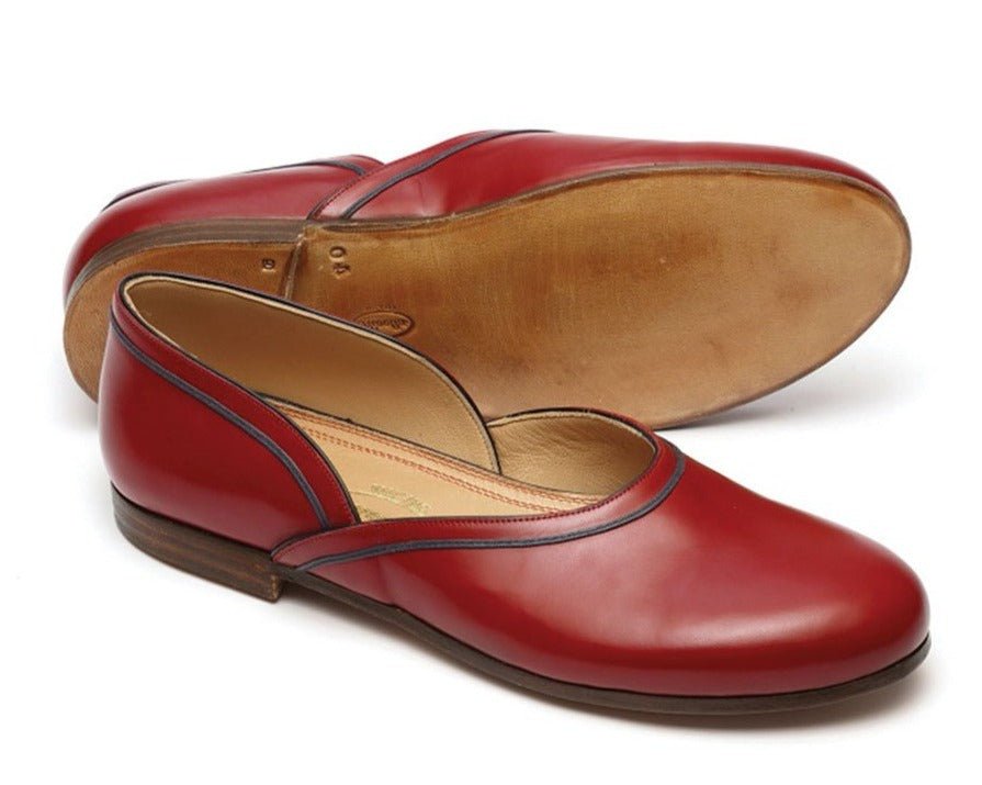 SLIPPER CLOSED HELL NAPPA CALF LEATHER HAND WELTED BLAKE STITCHES - Rivolta 1883