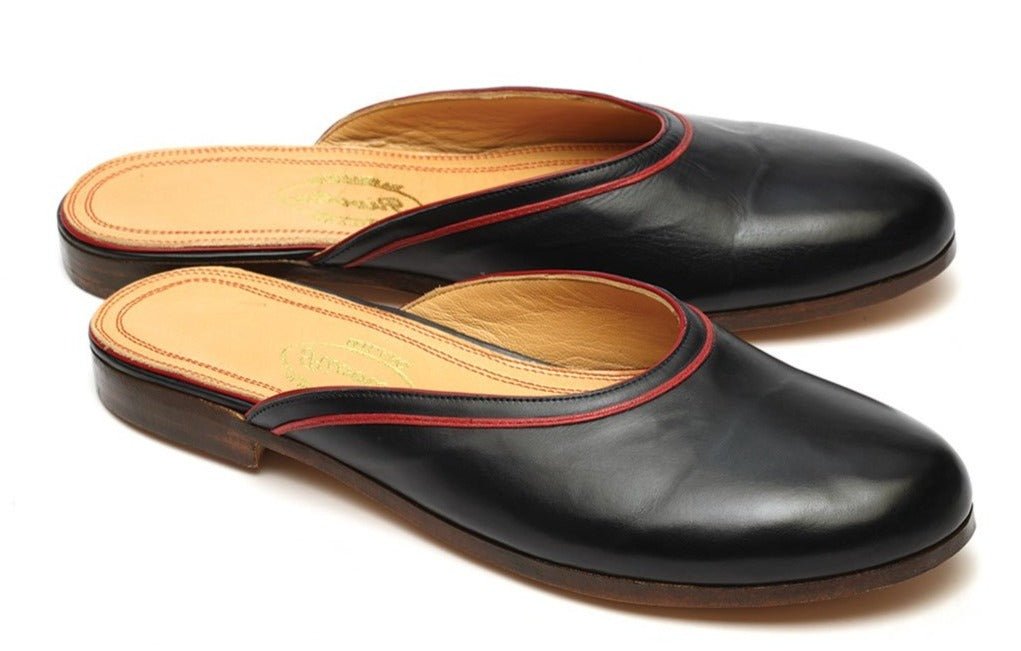 SLIPPER OPEN HEEL NAPPA CALF LEATHER UNIQUE - Rivolta 1883