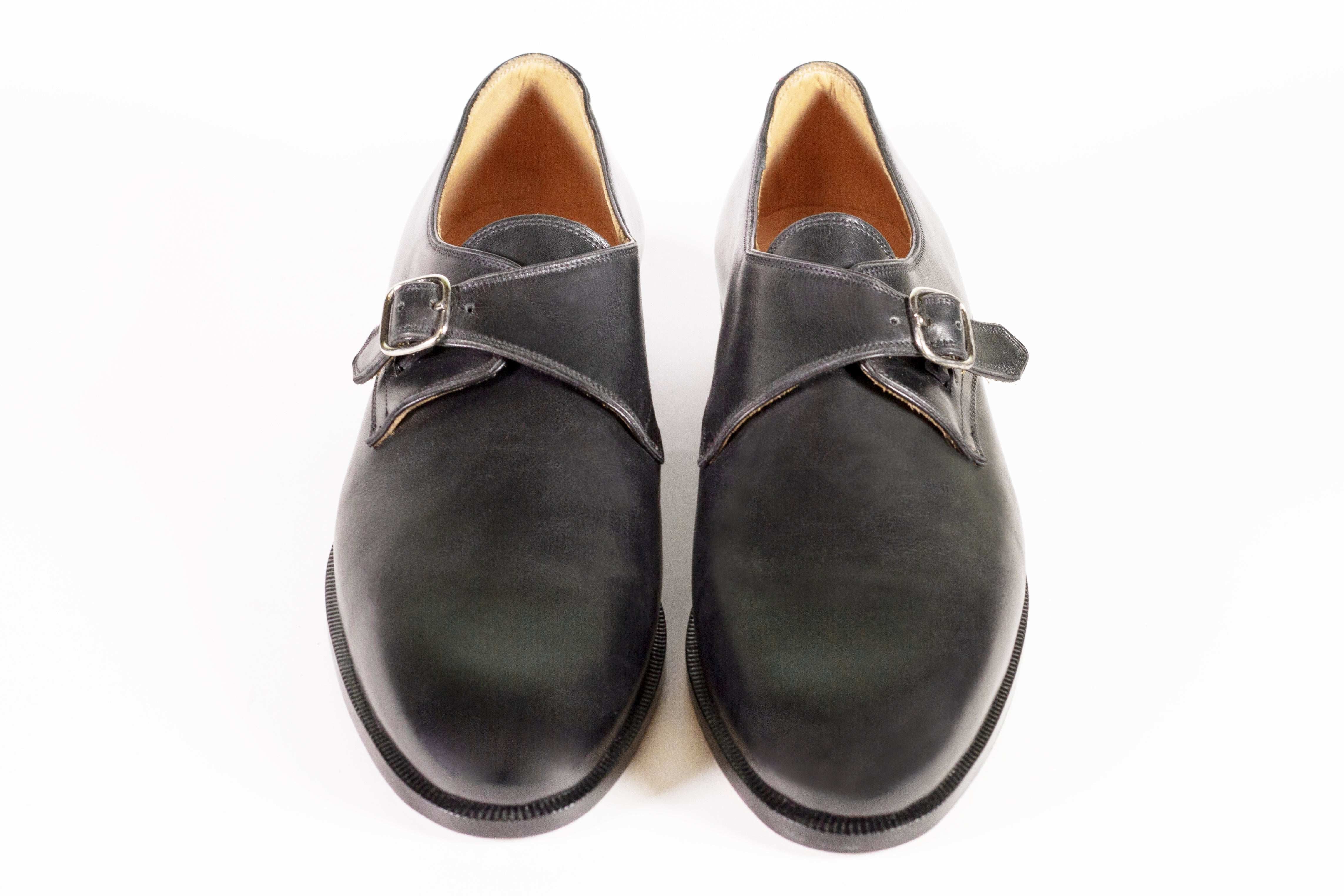 DERBY WITH BUCKLE FULL GRAIL CALF LEATHER - Rivolta 1883