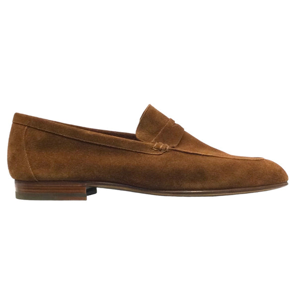 LOAFER UNLIND WITH PENNY STRAP SUEDE LEATHER - Rivolta 1883