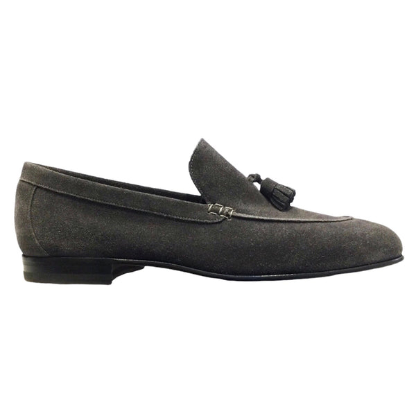 LOAFER UNLINED WITH TASSELS SUEDE LEATHER - Rivolta 1883