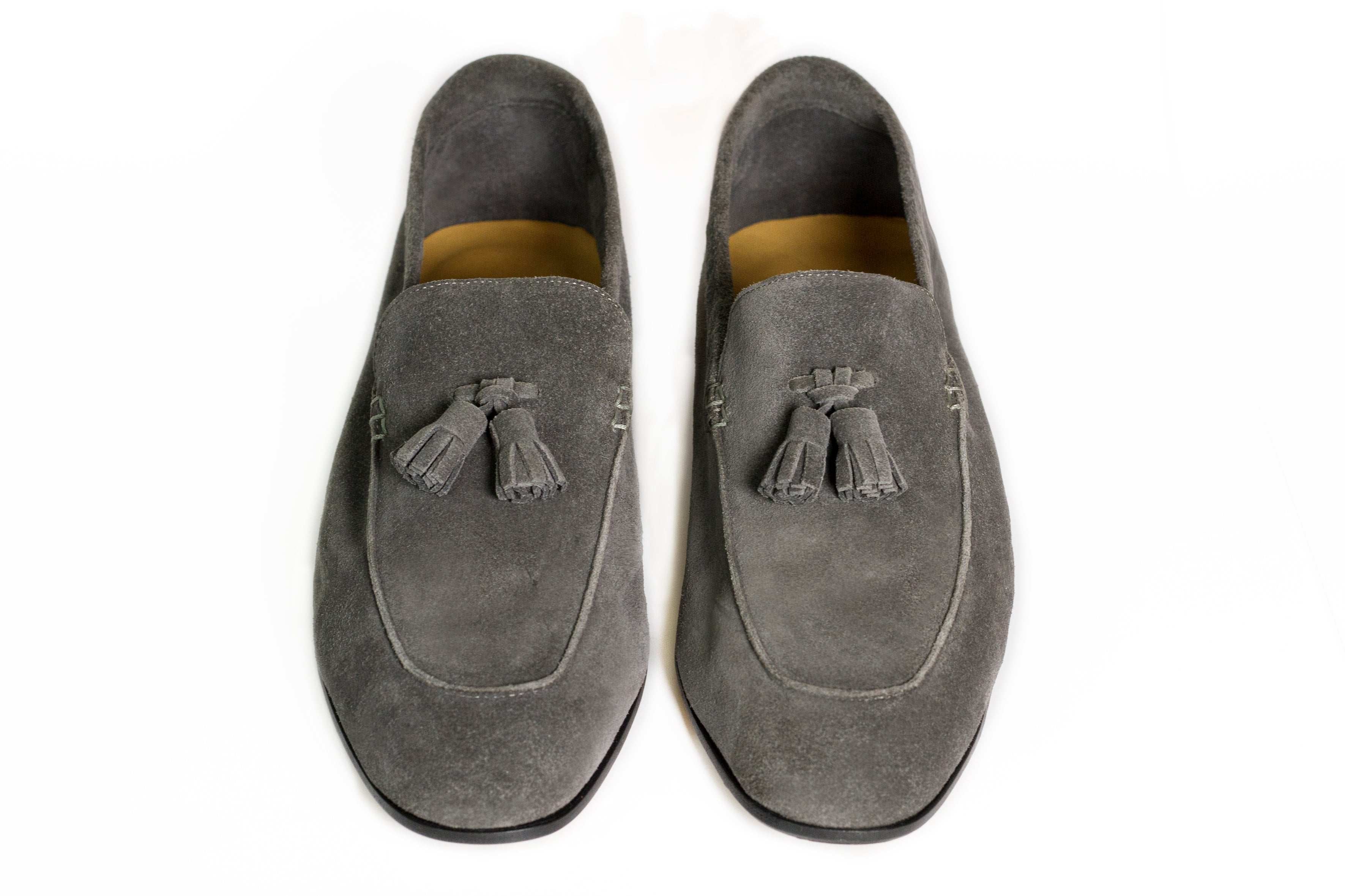 LOAFER UNLINED WITH TASSELS SUEDE LEATHER - Rivolta 1883