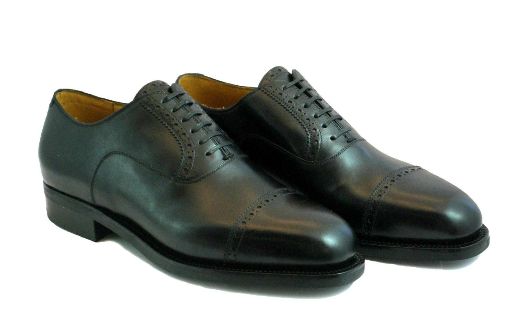 OXFORD SEMI - FULL BROGUE WITH TOE CAP CALF LEATHER - Rivolta 1883