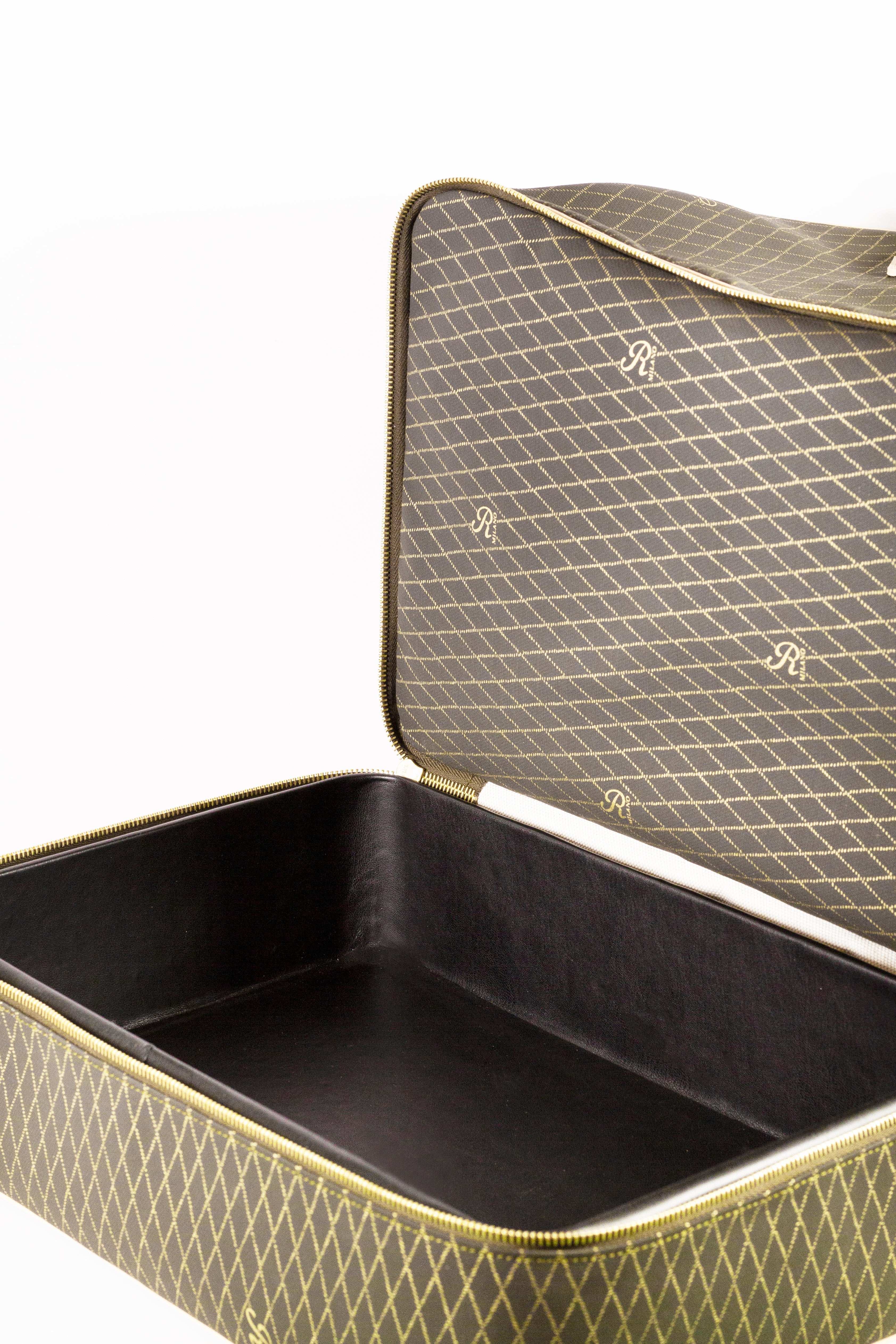 Travel Bag 48 H in rivolta texture and cotton fabric - Rivolta 1883