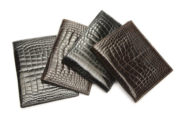 Vertical Crocodile Wallet - Rivolta 1883