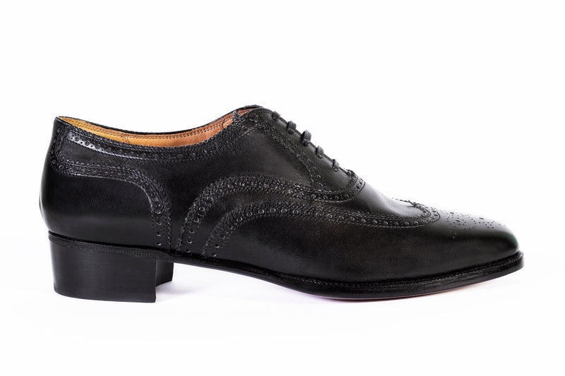 WOMAN OXFORD FUUL BROGUE WITH WING CAP CALF LEATHER