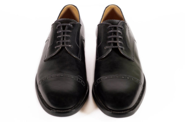 DERBY PLAIN FIVE EYELETS WITH TOE CAP - Rivolta 1883