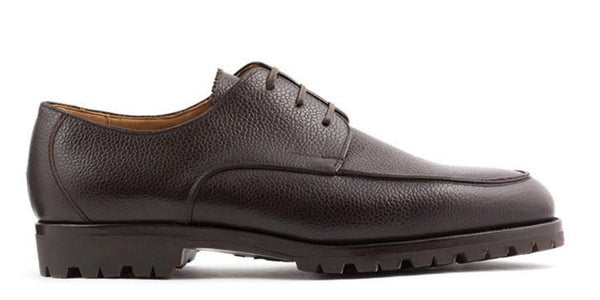 DERBY THREE EYELETS CALF LEATHER AND FULL GRAIN - Rivolta 1883