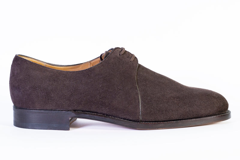 DERBY TWO EYELETS SUEDE LEATHER AND FULL GRAIN - Rivolta 1883