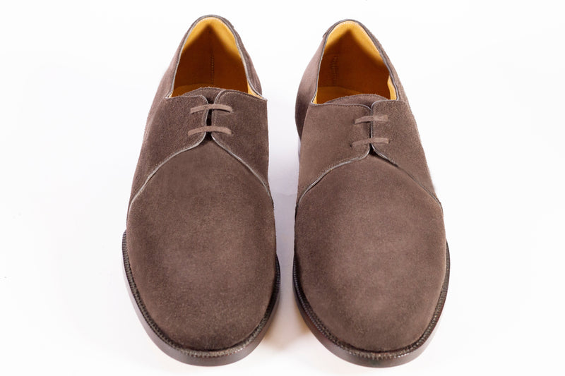 DERBY TWO EYELETS SUEDE LEATHER AND FULL GRAIN - Rivolta 1883