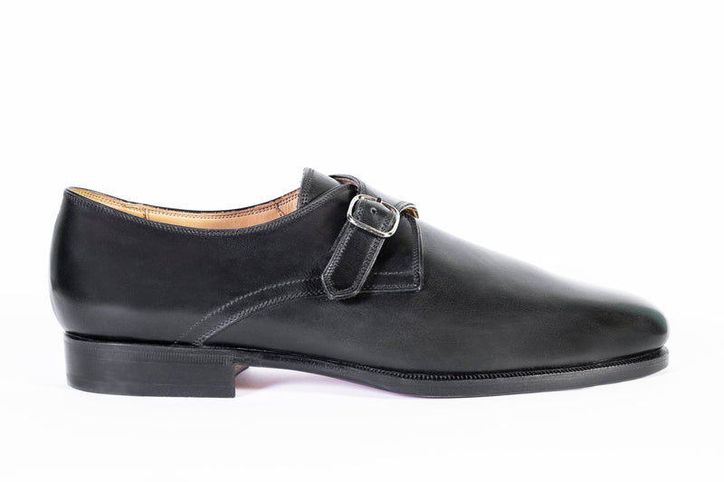 DERBY WITH BUCKLE FULL GRAIL CALF LEATHER - Rivolta 1883