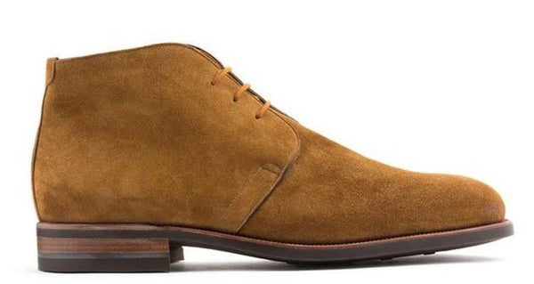 DESERT BOOT THREE EYELETS SUEDE LEATHER - Rivolta 1883