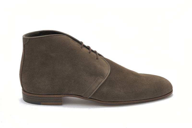 DESERT BOOT THREE EYELETS SUEDE LEATHER TUNDRA - Rivolta 1883