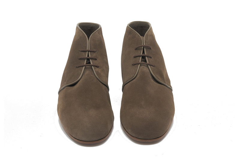 DESERT BOOT THREE EYELETS SUEDE LEATHER TUNDRA - Rivolta 1883