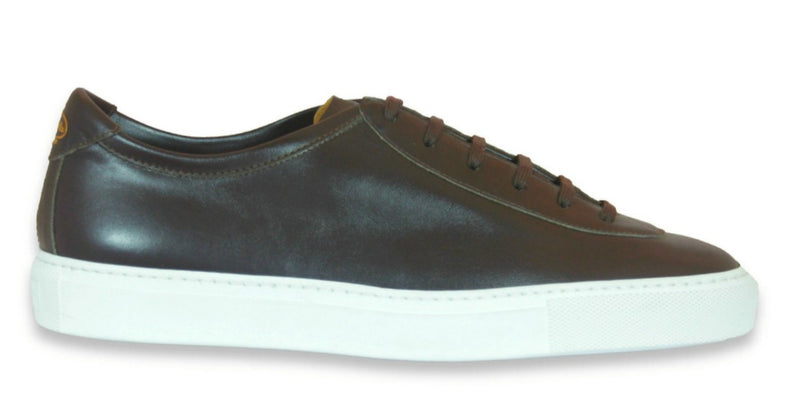 MyWay Oxford - Brown sneeker calf leather and stitches sole