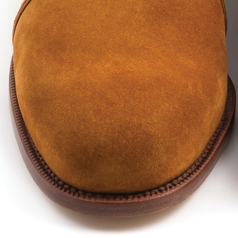 DERBY TWO EYELETS SUEDE LEATHER AND FULL GRAIN