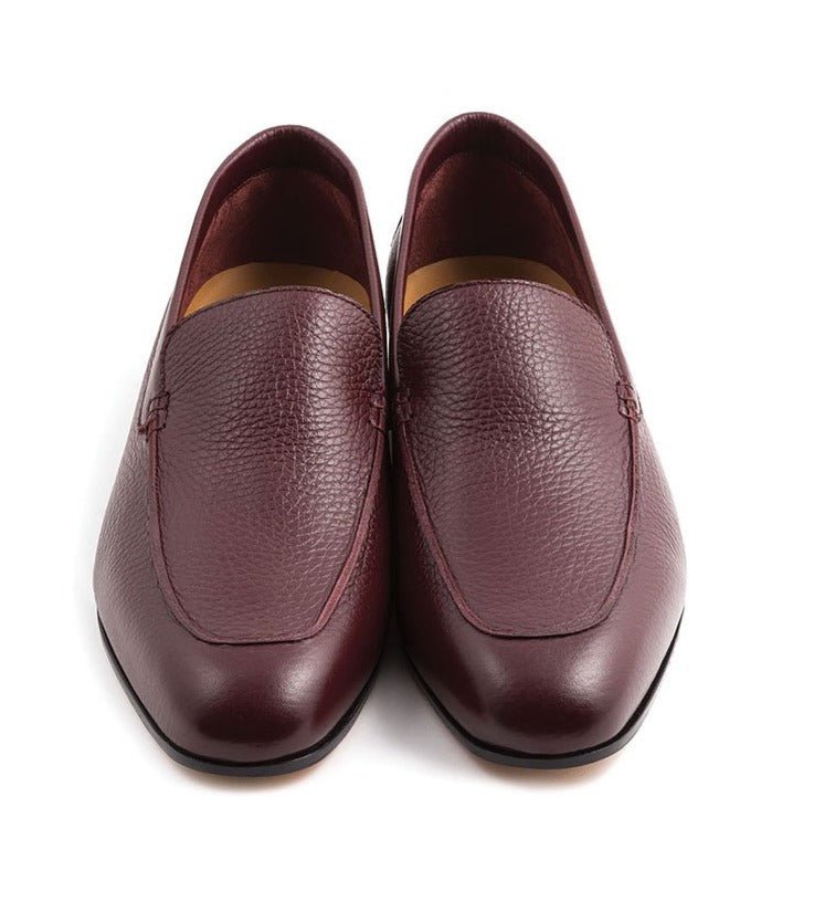 LOAFER UNLINED PLAIN GRAIN CALF LEATHER HAND WELTED BLAKE STITCHES - Rivolta 1883