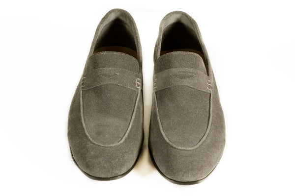 LOAFER UNLINED WITH PENNY STRAP SUEDE LEATHER - Rivolta 1883