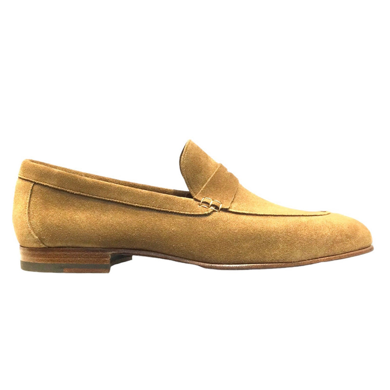 LOAFER UNLINED WITH PENNY STRAP SUEDE LEATHER - Rivolta 1883