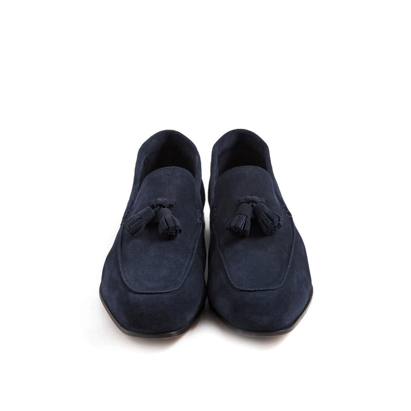 LOAFER UNLINED WITH TASSELS SUEDE LEATHER - Rivolta 1883