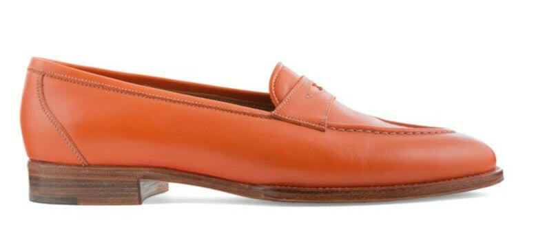 LOAFER WITH PENNY STRAP CALF LEATHER HAND WELTED BLAKE STITCHES - Rivolta 1883