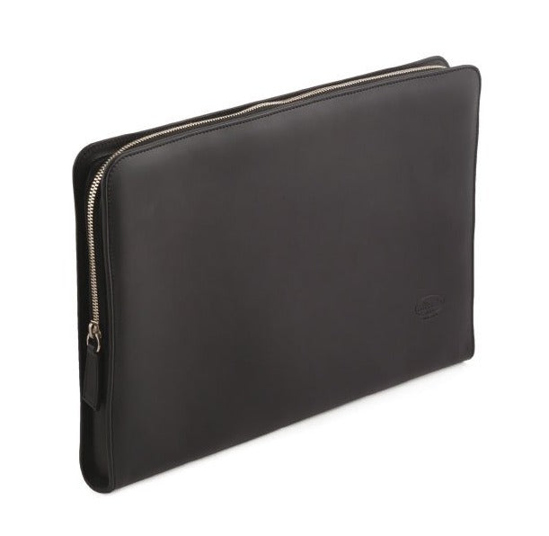 Leather Document Holder with Zip CALF LEATHER