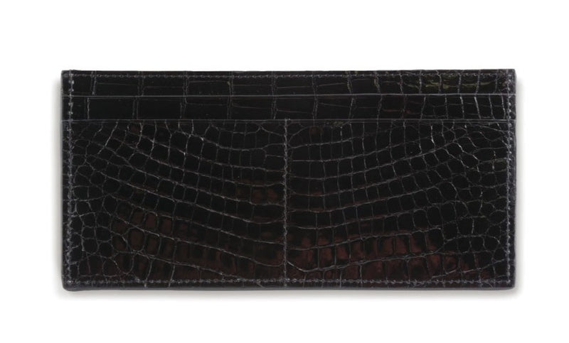 Large Horizontal GENUINE Crocodile Wallet