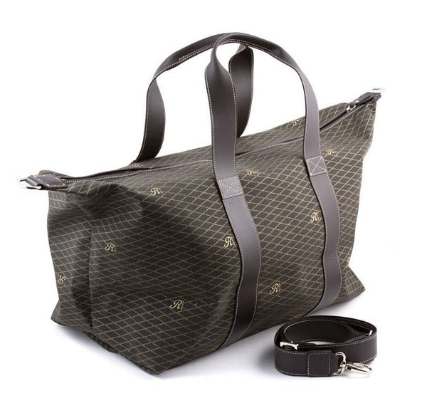 Rivolta Travel Bag with rivolta texture with leather details - Rivolta 1883