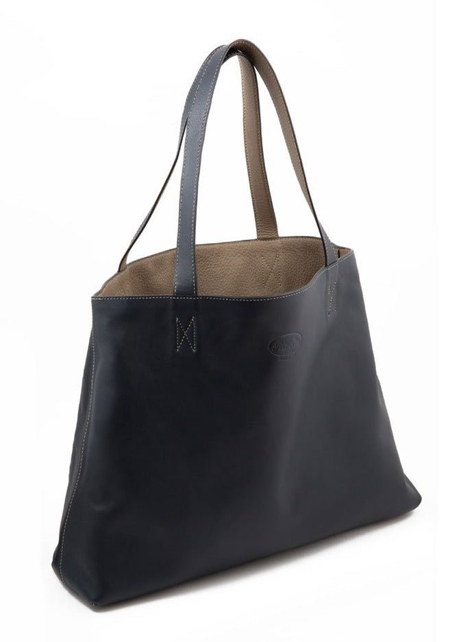 Shopping Bag Twin calf leather double face - Rivolta 1883