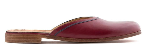 SLIPPER OPEN HEEL NAPPA CALF LEATHER UNIQUE - Rivolta 1883