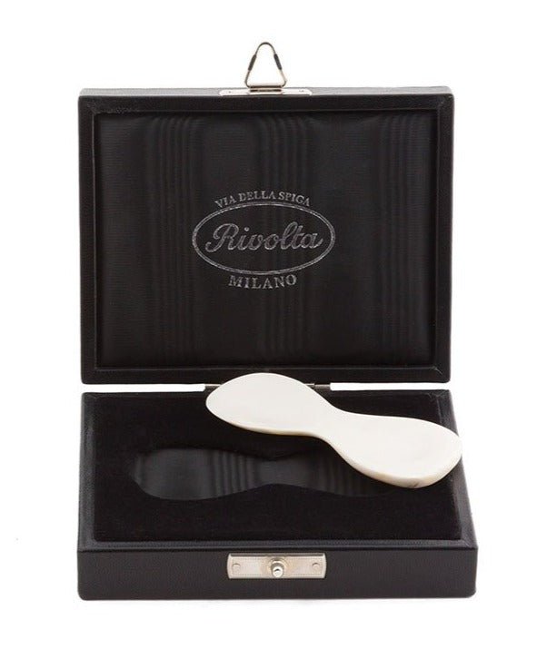 Small Shoehorn in Mammoth Ivory - Rivolta 1883