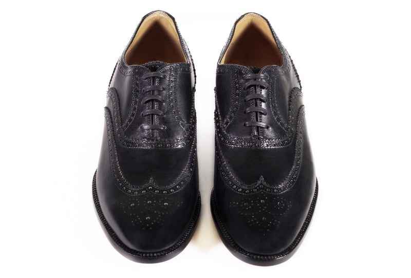 WOMAN OXFORD FUUL BROGUE WITH WING CAP CALF LEATHER - Rivolta 1883